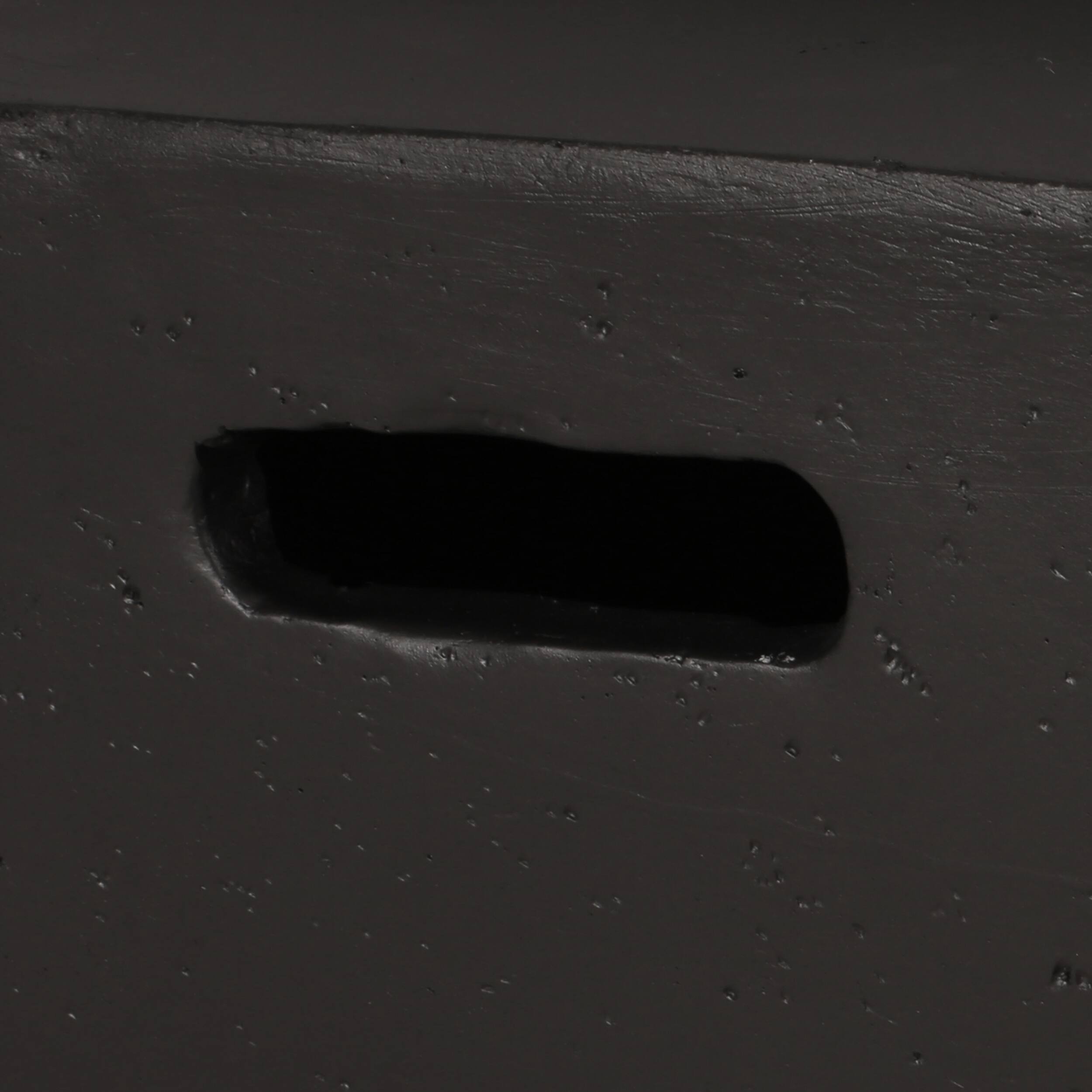 Alt View 7. Mondawe - 29" Square MgO Wood- Burning Fire Pit - Dark Grey.