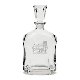 Jardine - Case Western Reserve University 23.75oz. Crystal Whisky Decanter - Multicolor