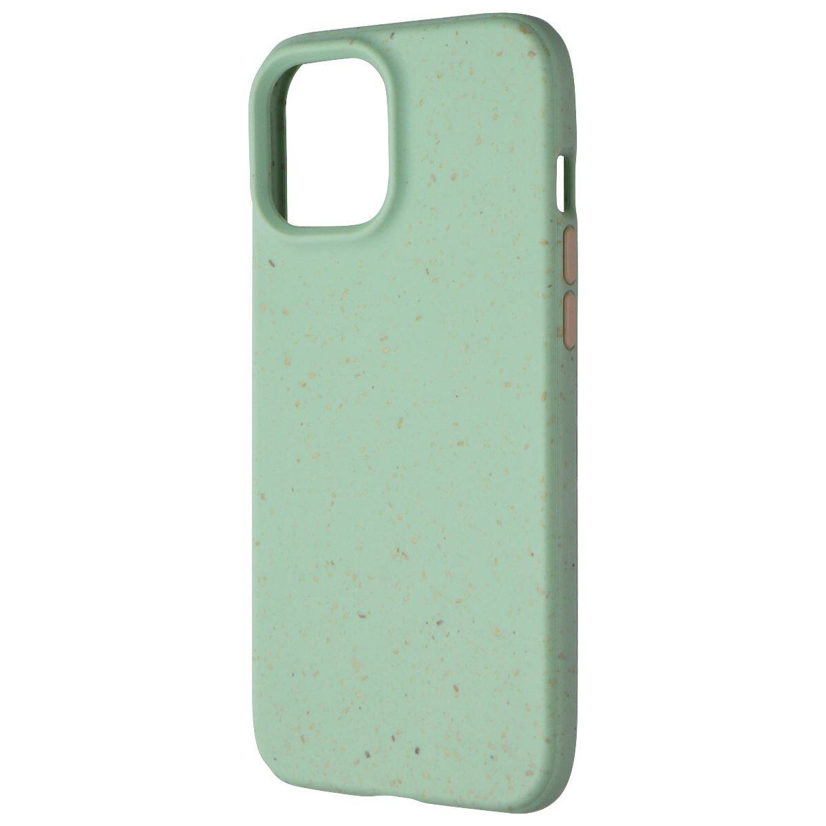 Front. Tech21 - Tech21 EcoSlim Series Case for MagSafe for Apple iPhone 12 Pro Max - Green - Green.