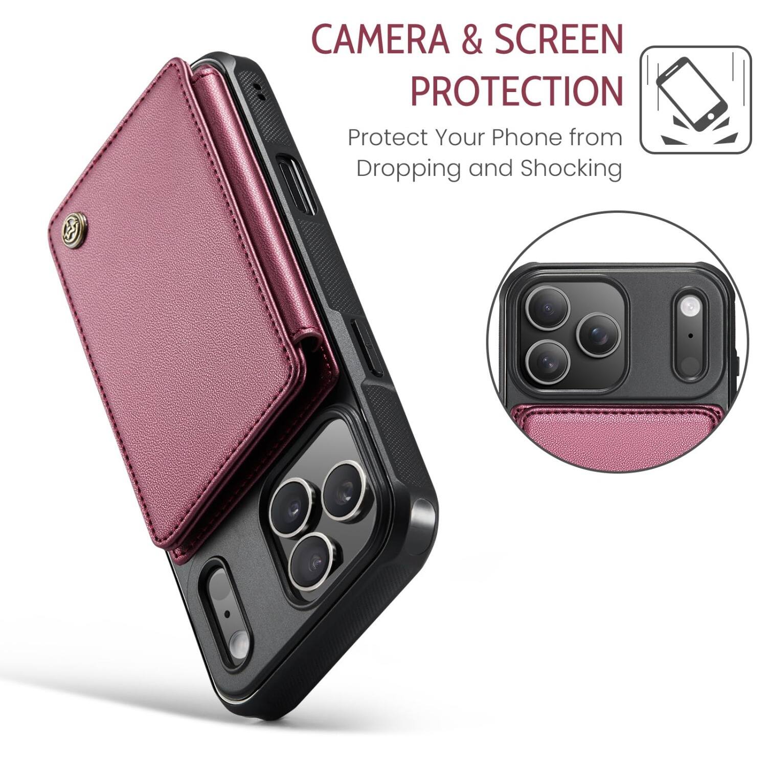 CAMERA & SCREEN PROTECTION  
Protect Your Phone from Dropping and Shocking