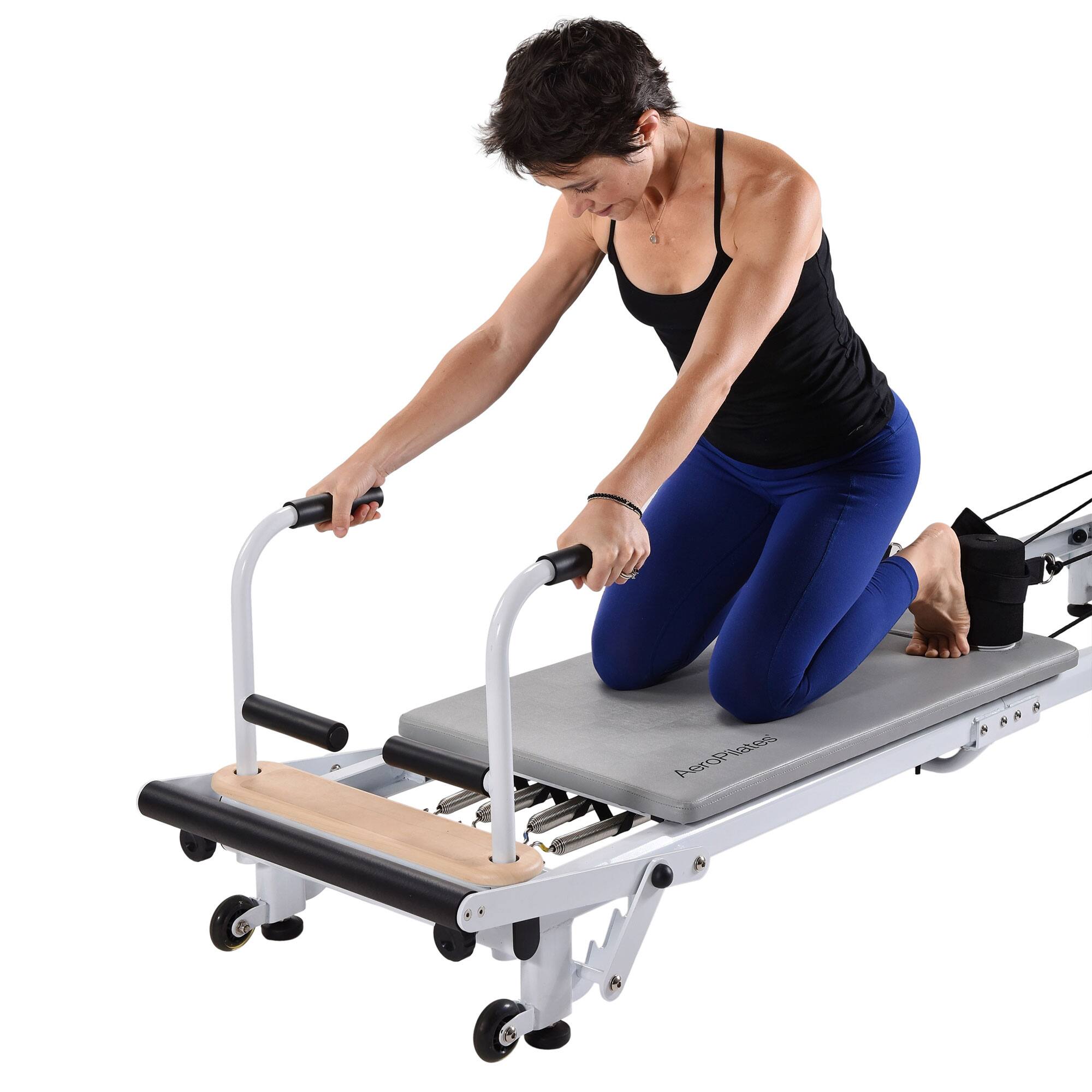 Alt View 7. Stamina Products - Stamina Precision Plank Bars Accessory for AeroPilates Precision Series Reformer - White.