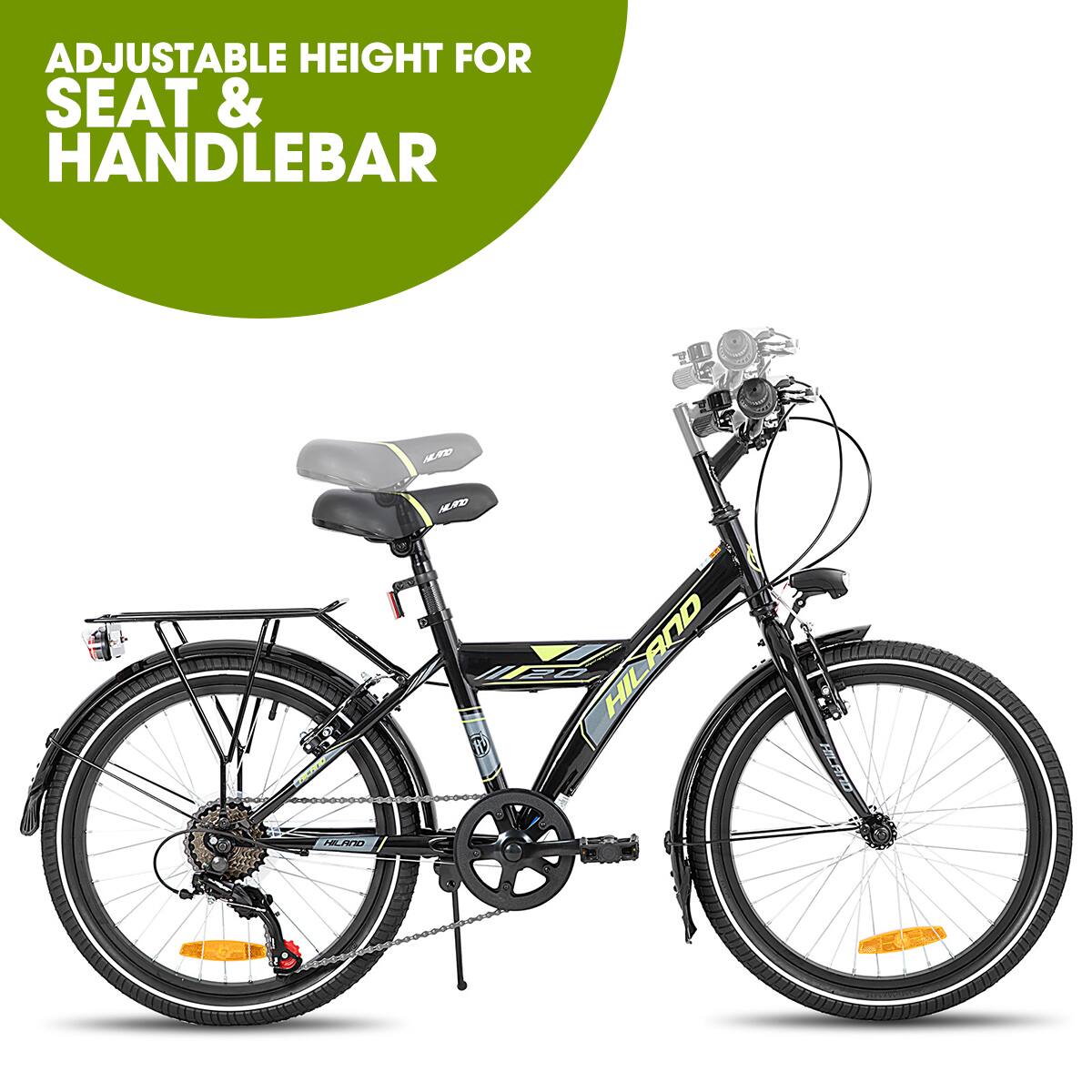 ADJUSTABLE HEIGHT FOR SEAT & HANDLEBAR