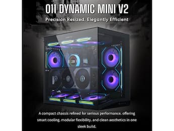 Lian Li O11D MINI V2 Flow | Compact ATX Mid Tower Case | Panoramic Lian Li O11D MINI V2 Flow | Compact ATX Mid Tower Case | Panoramic