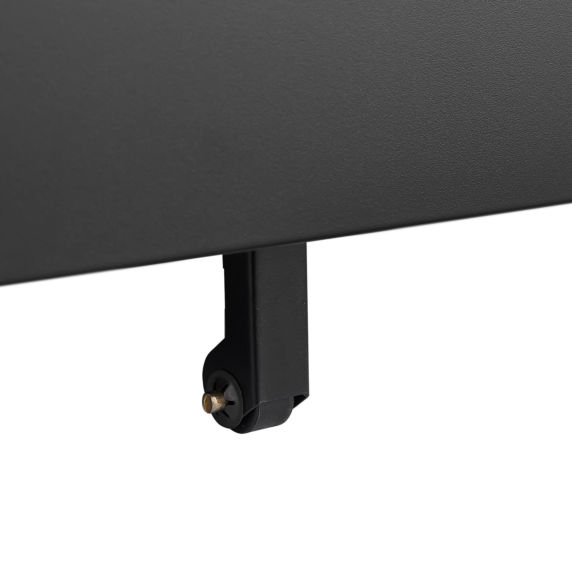 Alt View 8. GOODSILO - 2-Drawer Locking File Cabinet - Mobile Under Desk Filing for Letter/Legal/A4 - Home Office Storage - Black.