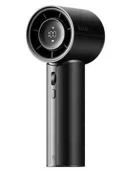 Jisulife - Pro1 Mini Handheld Personal Portable Fan with Aroma Pod, 4250mAh USB Chargeable 100 Speed Settings - Black