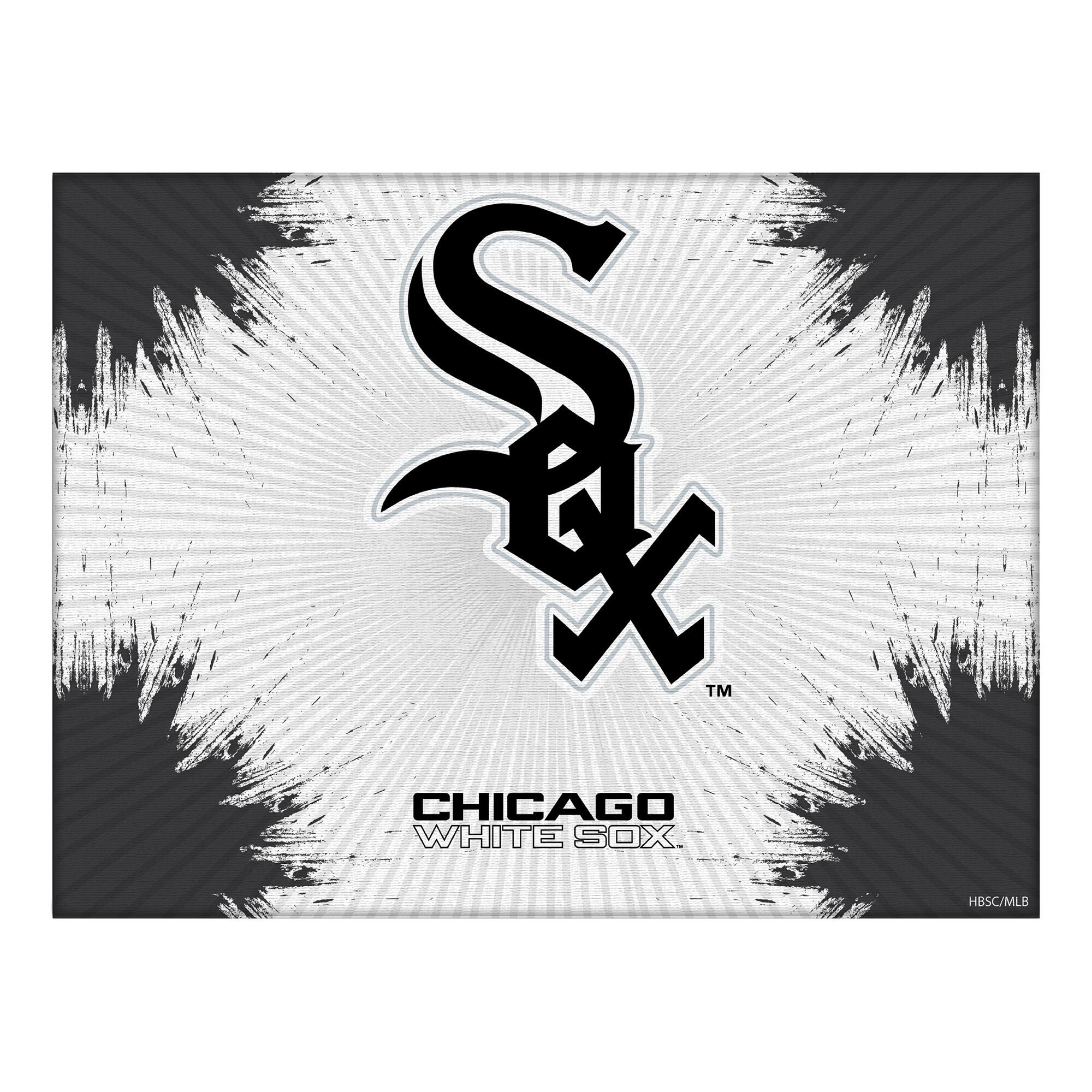 Chicago White Sox 24" x 32" Splash Canvas Wall Art