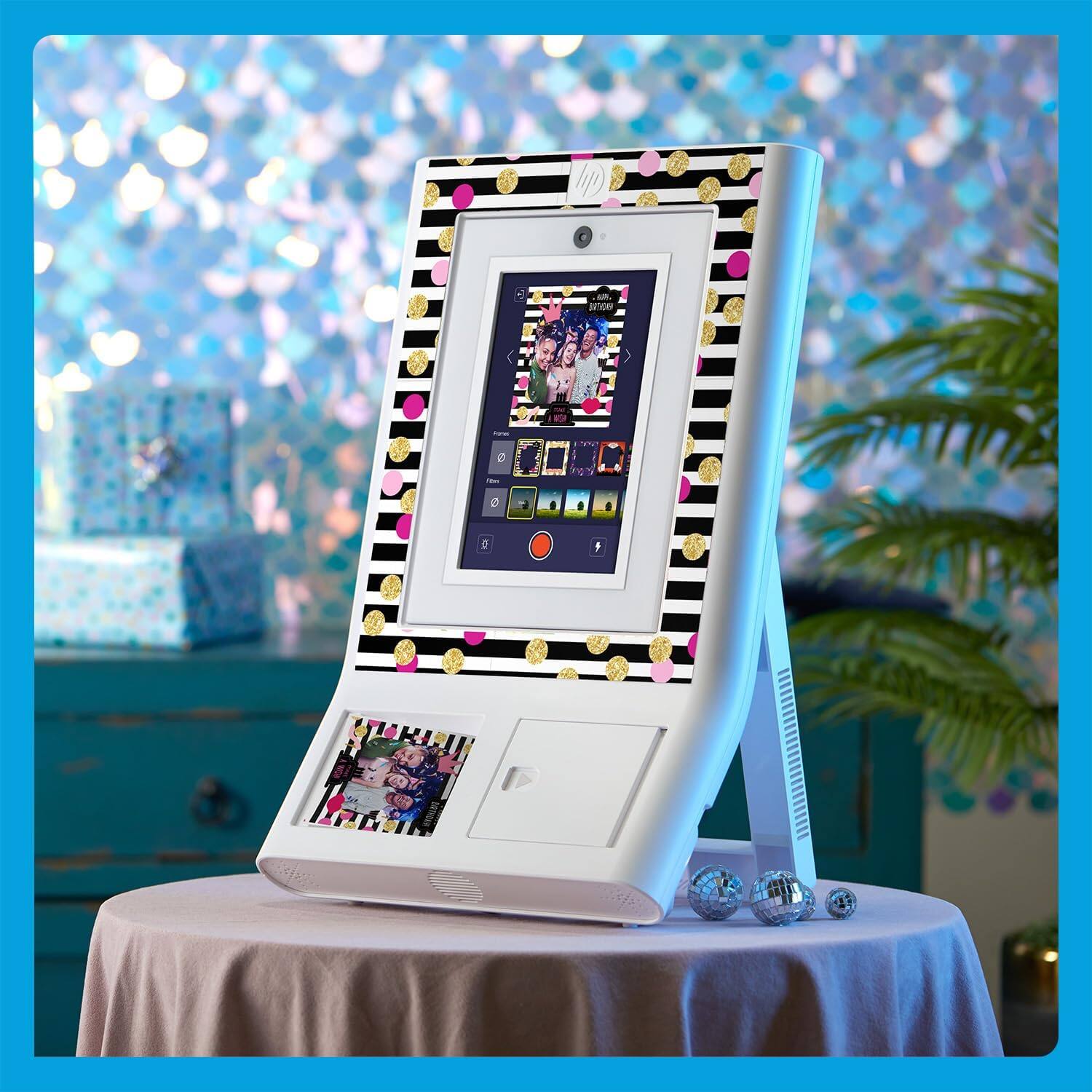 Alt View 1. HP - Sprocket Photobooth Sticker Frames - 15-Pack of Custom Adhesive Stickers Exclusively for HP Sprocket Photobooth.