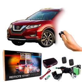 MPC - 1-Button Remote Start For 2014-2020 Nissan Rogue - Push-to-Start - Black