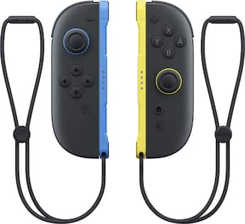 Nintendo Joy Con 2 (L)/(R) Blue / Light Yellow Black - Best Buy Nintendo Joy Con 2 (L)/(R) Blue / Light Yellow Black - Best Buy