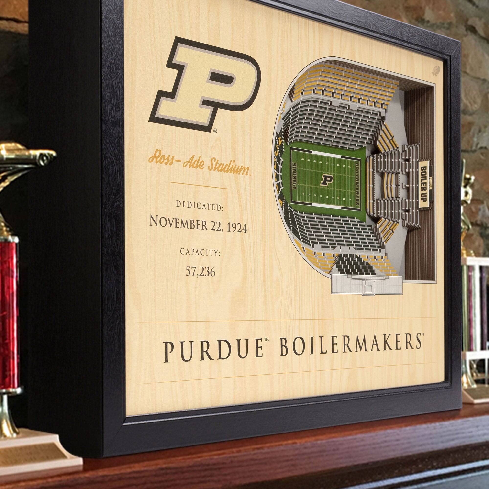 Ross-Ade Stadium  
Dedicated: November 22, 1924  
Capacity: 57,236  

Purdue Boilermakers