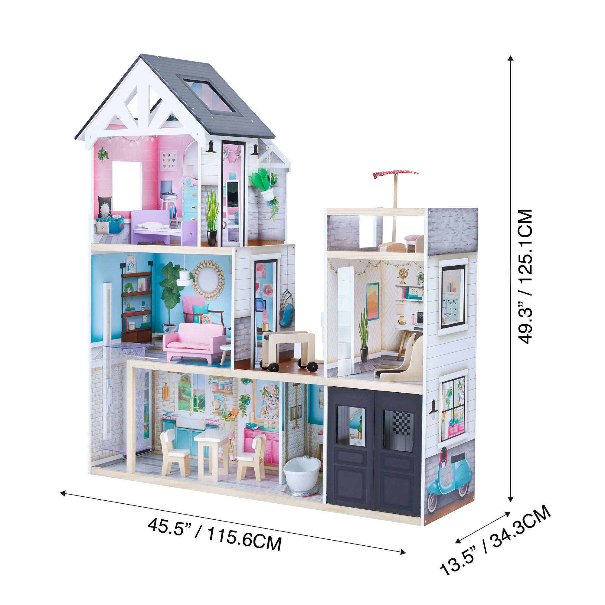49.3" / 125.1CM  
45.5" / 115.6CM  
13.5" / 34.3CM