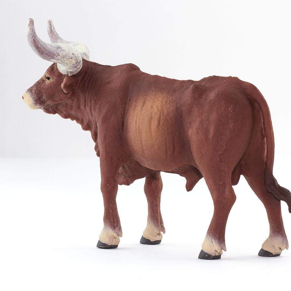 Alt View 2. Safari Ltd. - Watusi Bull Toy Figurine.