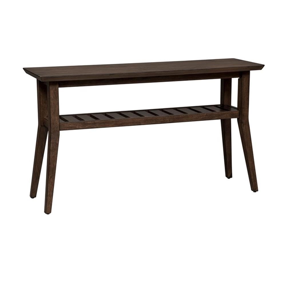 Alt View 1. Liberty Furniture Industries - Ventura Blvd Sofa Table in Bronze Spice - Brown.