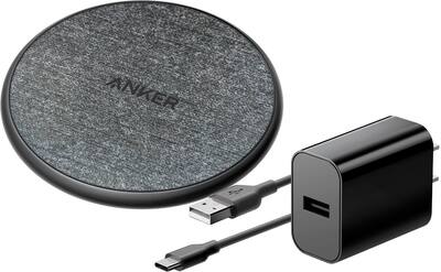 Anker 318 7.5W Wireless Charging Pad with Adapter for Qi Devices Anker 318 7.5W Wireless Charging Pad with Adapter for Qi Devices