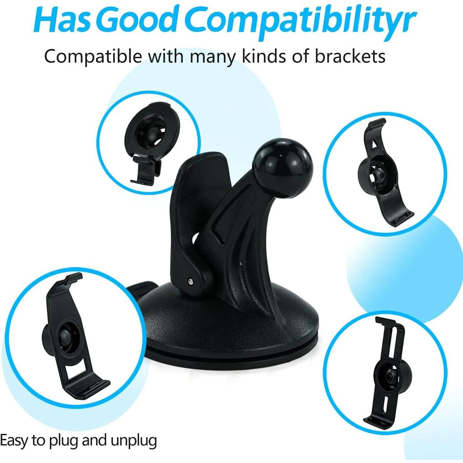 Has Good Compatibility  
Compatible with many kinds of brackets  

Easy to plug and unplug