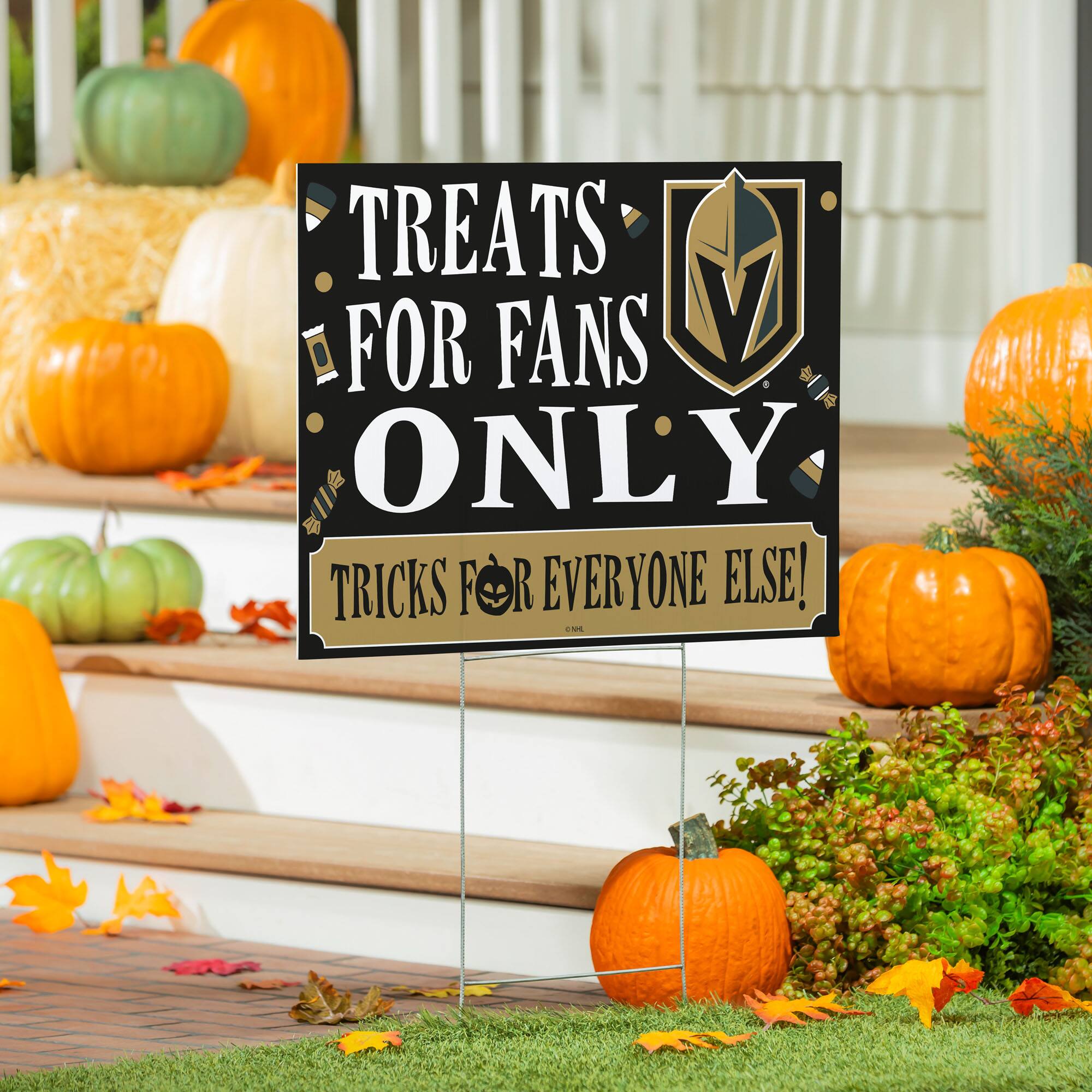 TREATS FOR FANS ONLY  
TRICKS FOR EVERYONE ELSE!
