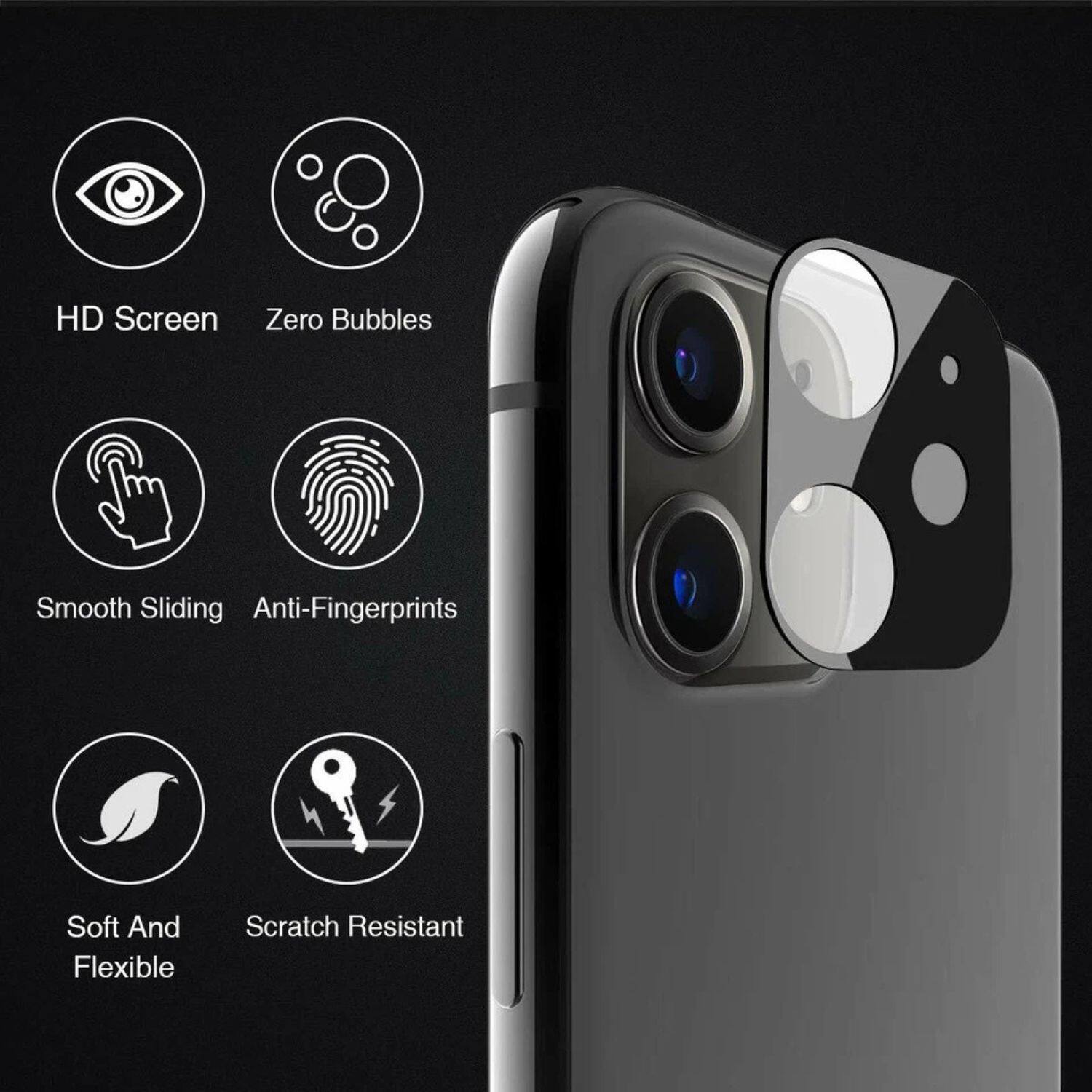 HD Screen  
Zero Bubbles  
Smooth Sliding  
Anti-Fingerprints  
Soft And Flexible  
Scratch Resistant