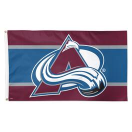 WinCraft - Colorado Avalanche 3' x 5' Team Stripe Deluxe Single-Sided Flag - Multicolor