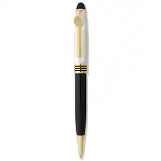 Front. Jardine - Black/Pearl Spring Hill Badgers Ball Point Pen - Black.