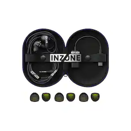 Sony - INZONE E9 Wired Black in-Ear Monitor Bundle with 6 Earbud Replacement Tips