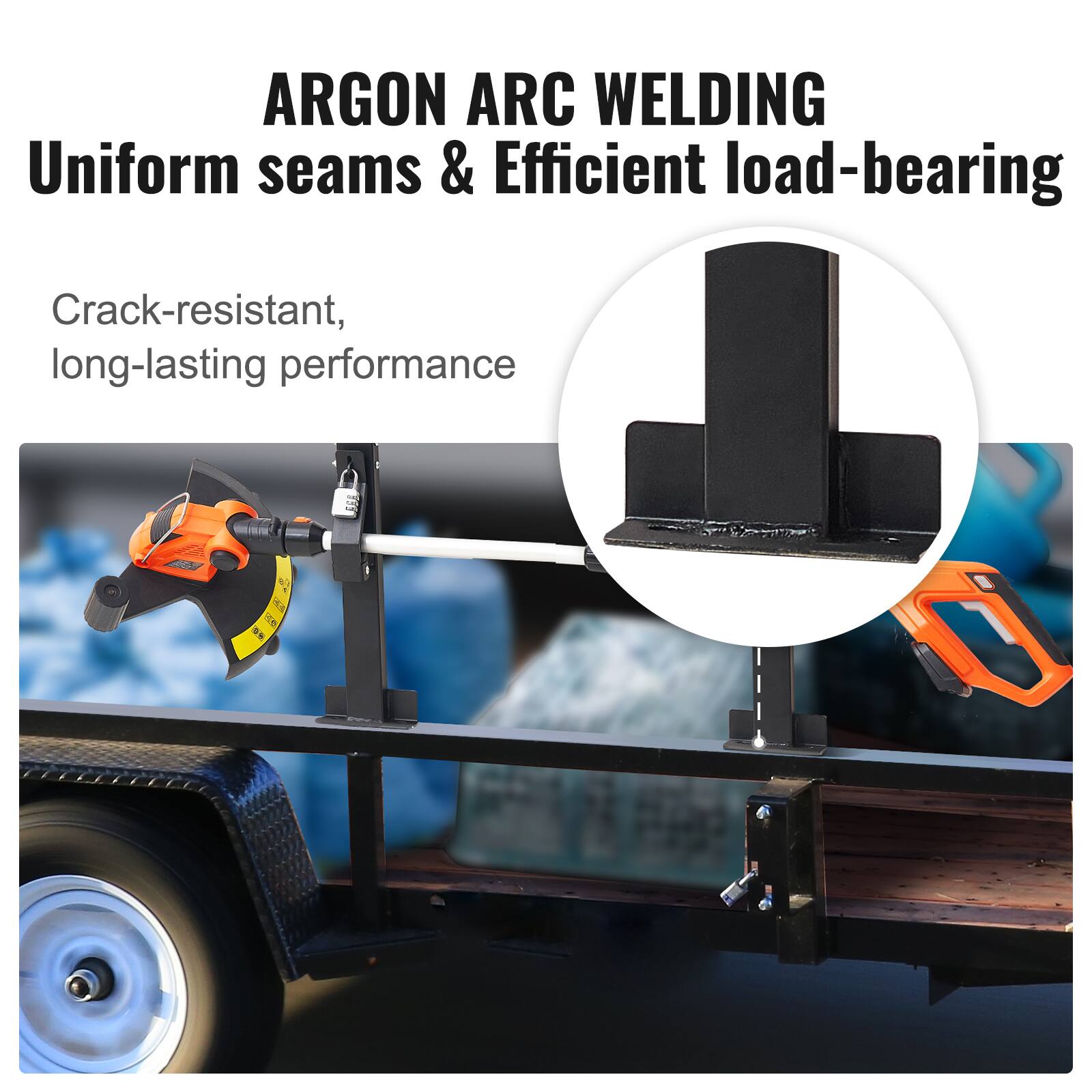 ARGON ARC WELDING  
Uniform seams & Efficient load-bearing  

Crack-resistant, long-lasting performance