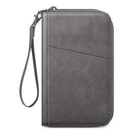 Kitcheniva - RFID Blocking Passport & Credit Cards Multi-Holder Wallet Organizer - Gray