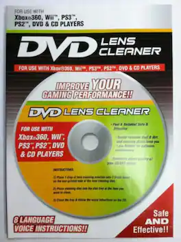 Mars Devices - Playtech PS3 Wii Xbox 360 CD DVD Lens Cleaner