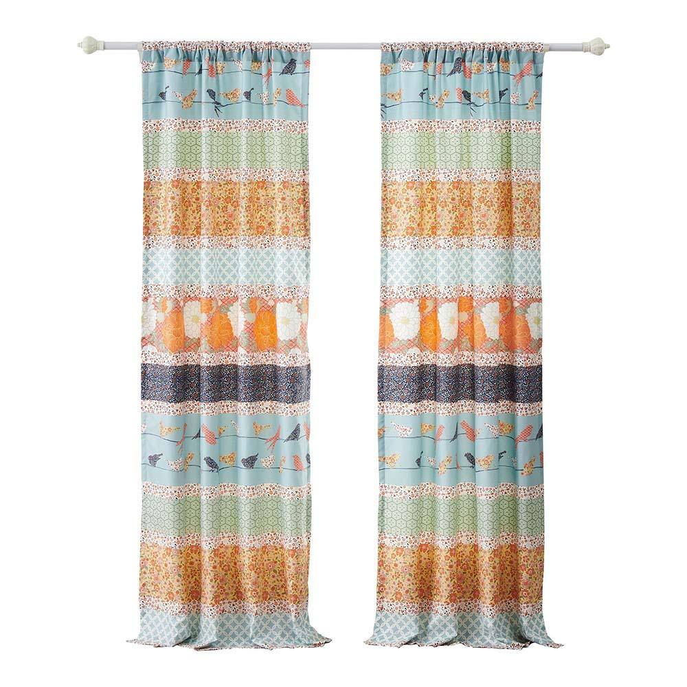 Alt View 1. Ellis Curtain - Ellis Stacey 1.5" Rod Pocket High Quality Fabric Solid Color Window Tailored Tier Pair 56"x24" White - White.