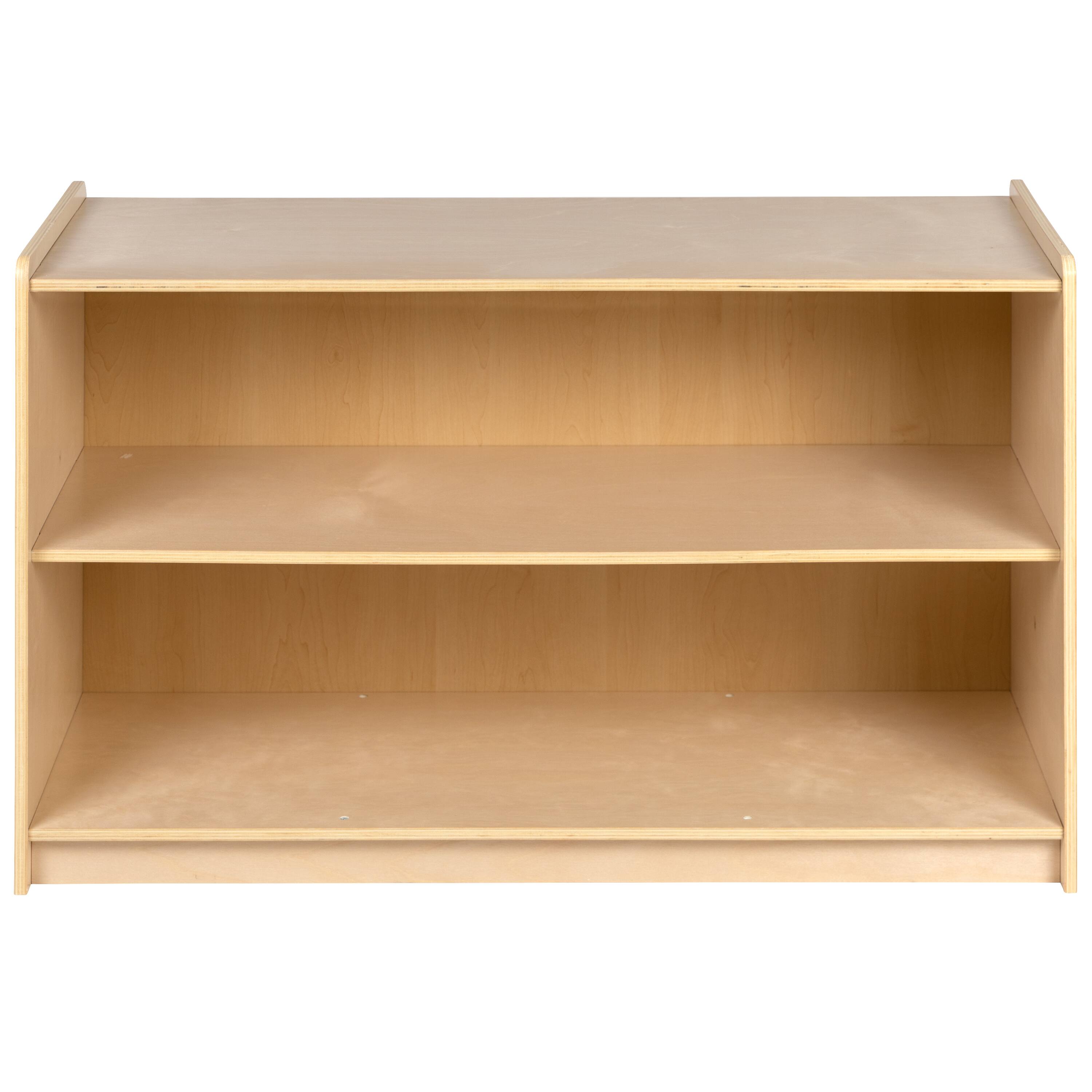 Alt View 8. Emma + Oliver - Wooden School Classroom Storage Cabinet for Commercial or Home Use - Natural.