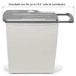 Aurora - AS810SD 8-Sheet Strip-Cut Paper / CD / Credit Card Shredder/ 3.2-gallon Wastebasket - Gray