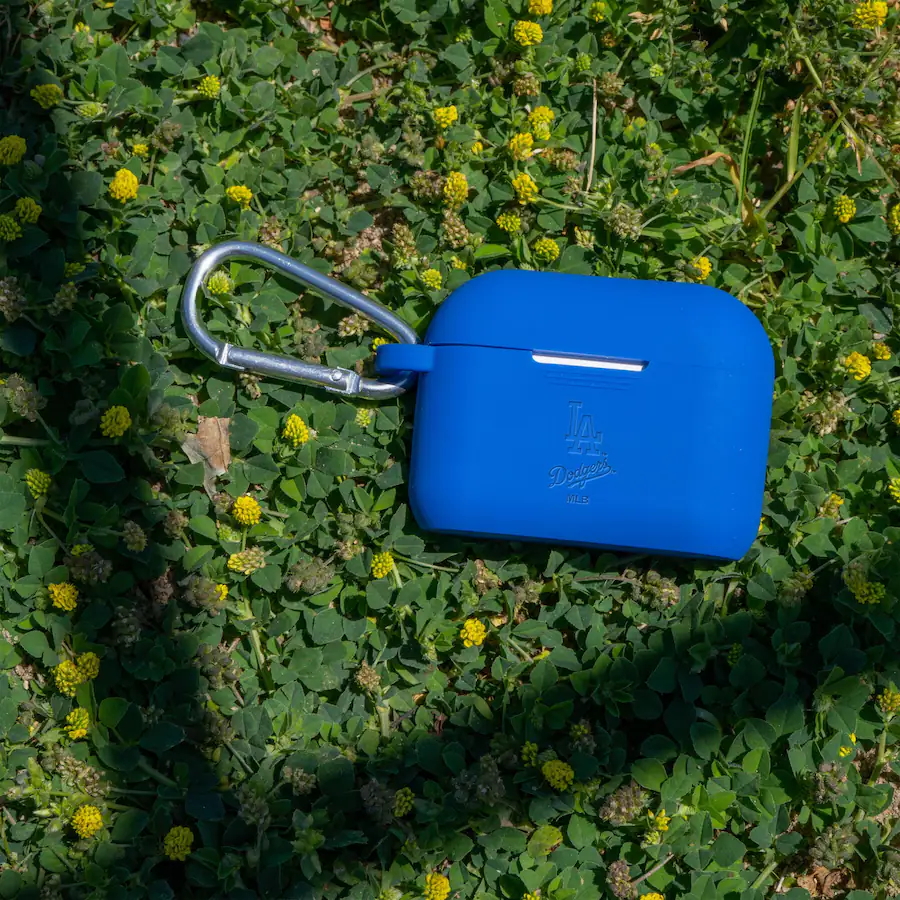 Artinian Los Angeles Dodgers Debossed Silicone Airpods Pro Case Cover ...