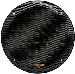 KICKER - KS Series 6-1/2" 2-Way Car Speakers with Polypropylene Cones (Pair) - Black