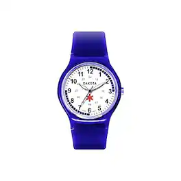 Dakota - Clean Water Resistant Plastic Nurse Watch - Dark Blue
