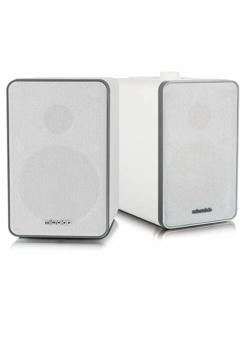 Microlab H21 Wireless Bookshelf Speaker System w/ Versatile ...