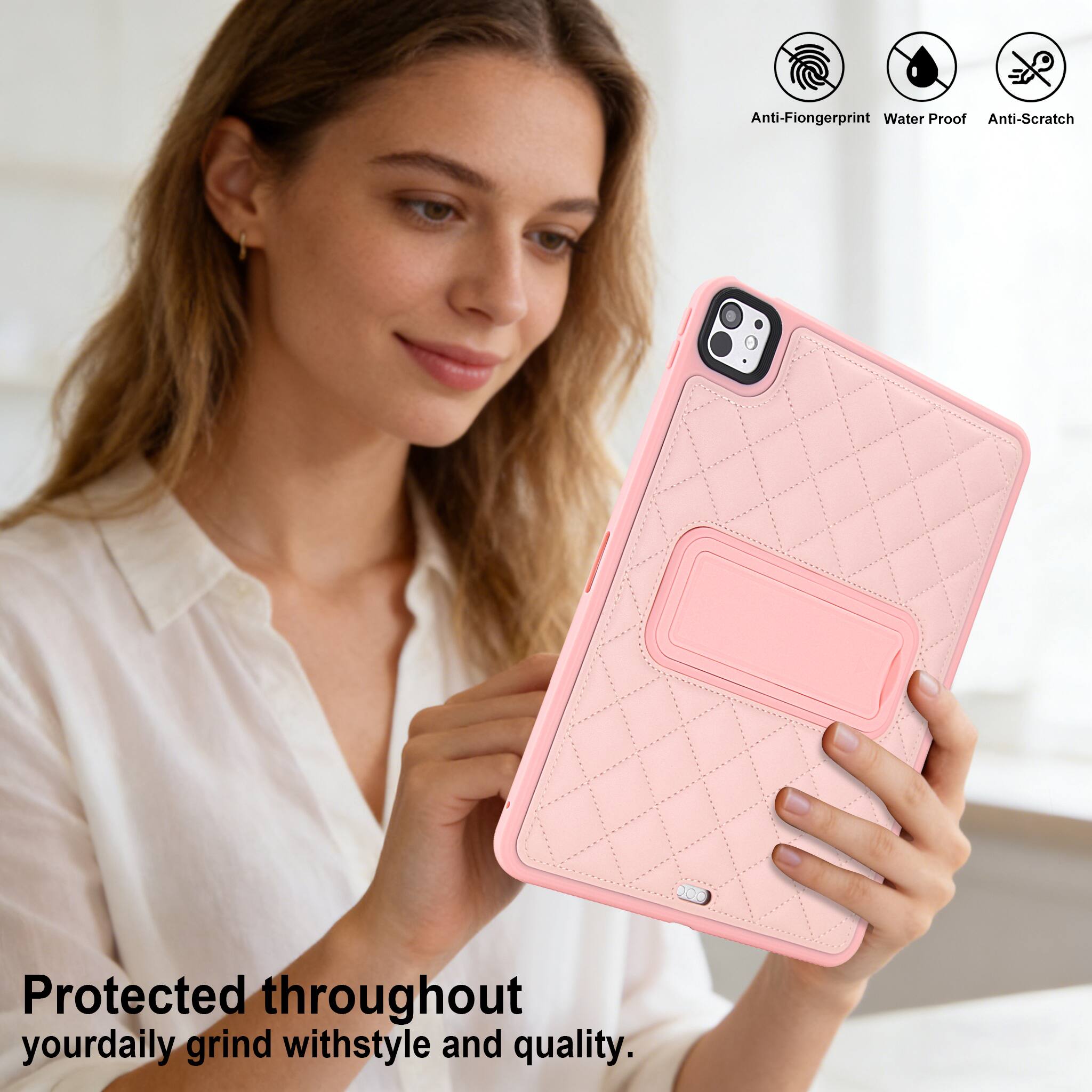 Anti-Fingerprint Water Proof Anti-Scratch 20e Protected throughout your daily grind with style and quality.
