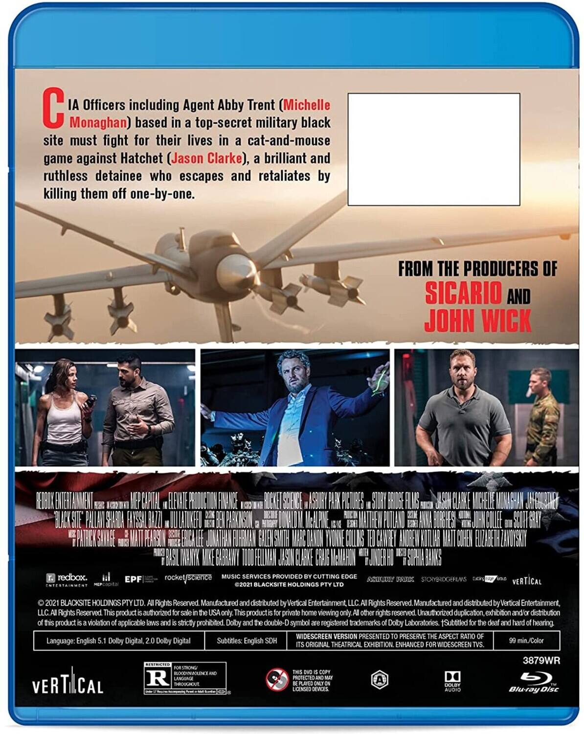 Alt View 1. Black Site   - BLU-RAY.