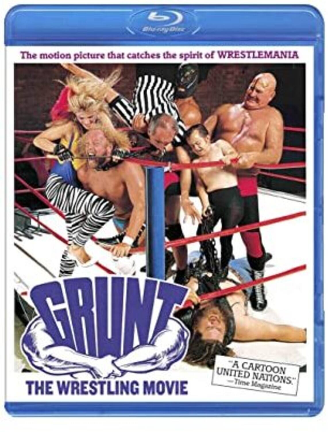 Front. Grunt!: The Wrestling Movie   - BLU-RAY.