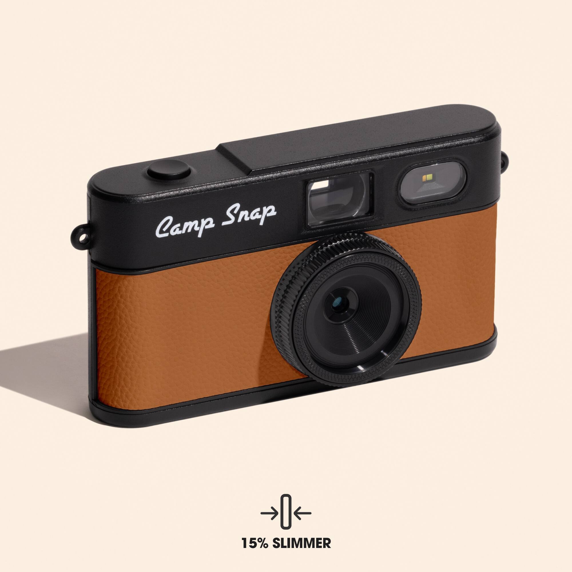 Camp Snap  
15% SLIMMER