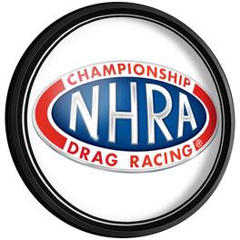 The Fan-Brand - NHRA Championship Drag Racing 18'' Round Slimline Illuminated Wall Sign - Multicolor