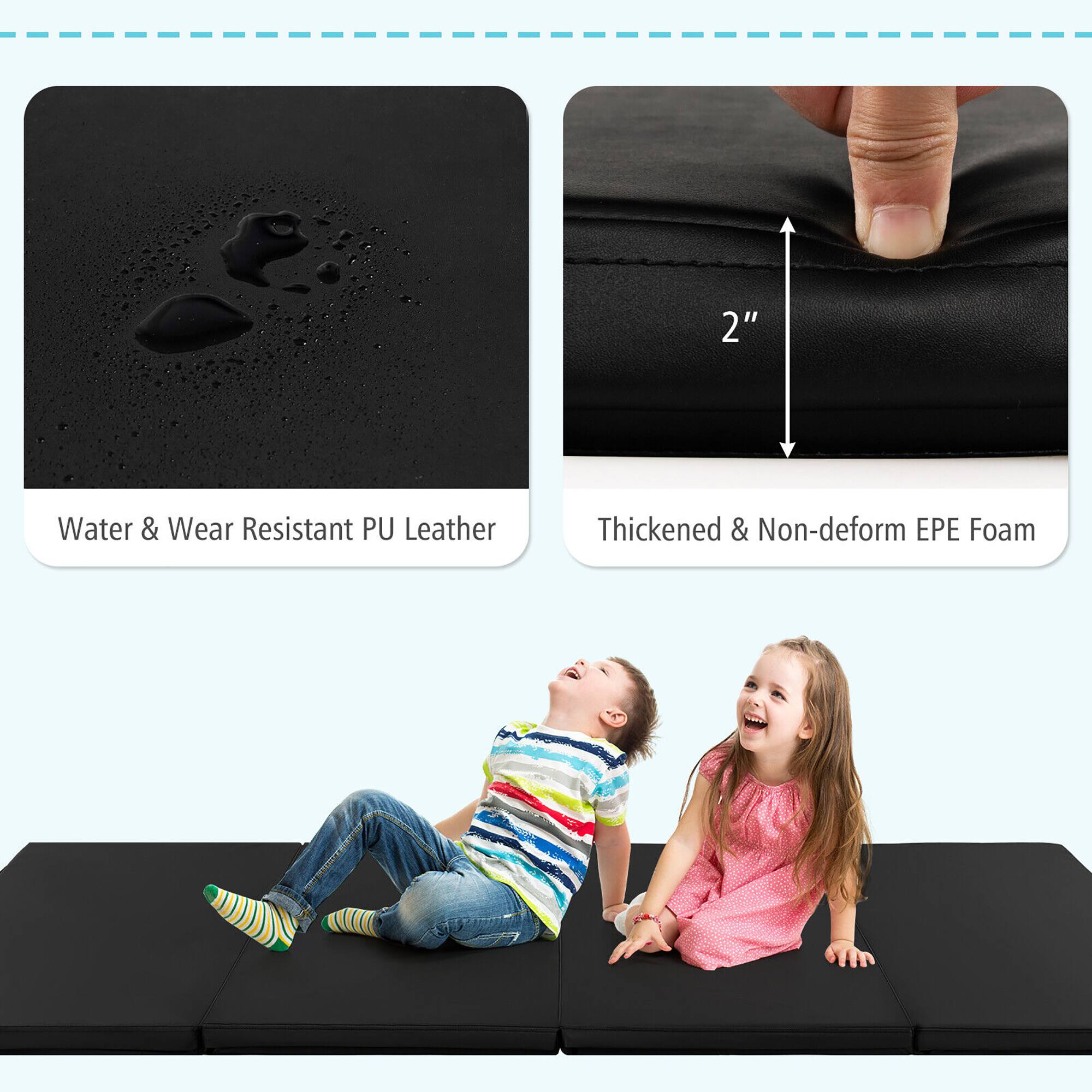 2" Water & Wear Resistant PU Leather  
Thickened & Non-deform EPE Foam