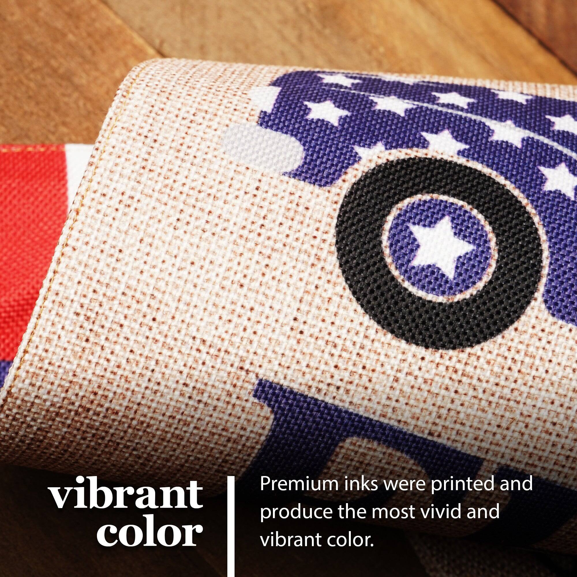 Premium inks were printed and produce the most vivid and vibrant color.
