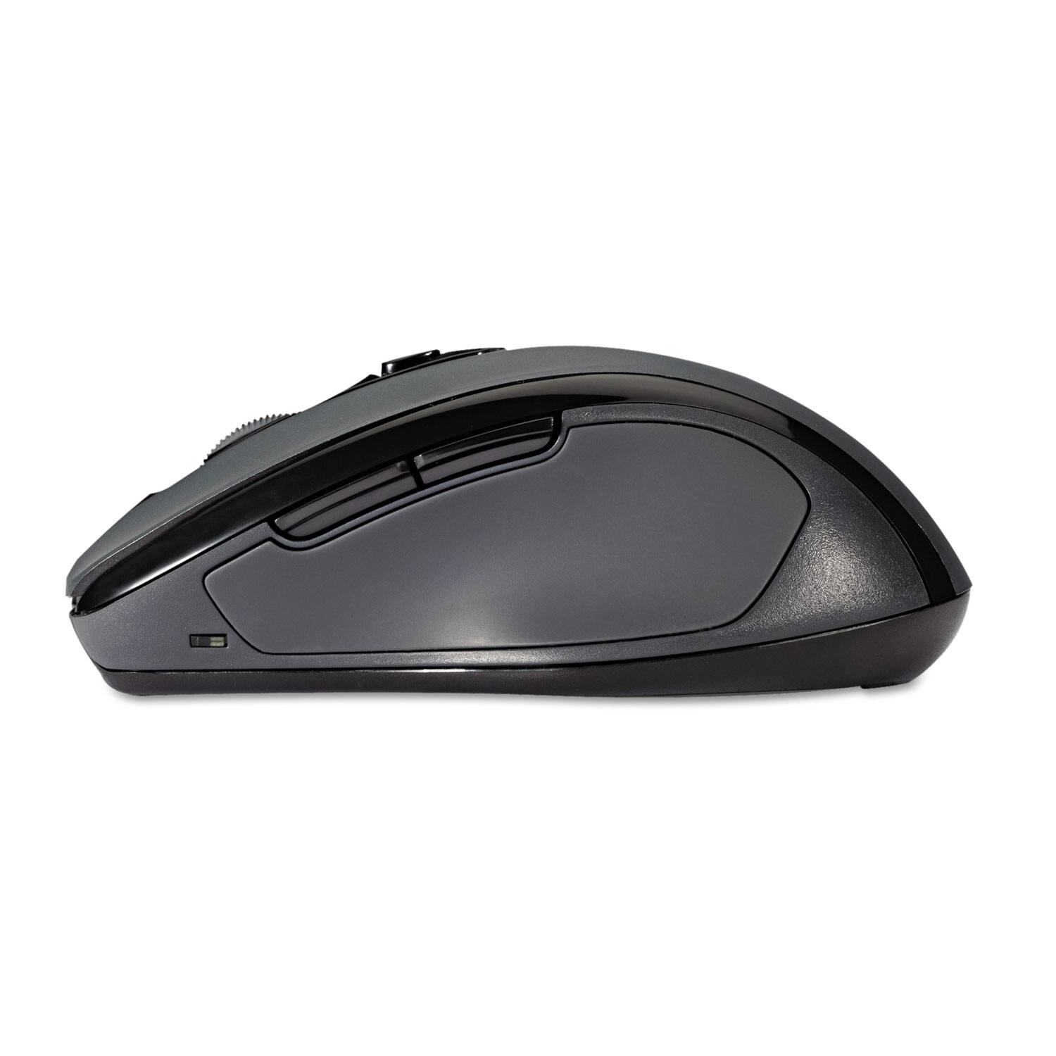 Alt View 2. Kensington - K72423AMA 2.4 GHz Frequency/30 ft. Range Right Hand Pro Fit Mid-Size Wireless Mouse - Gray - Gray.