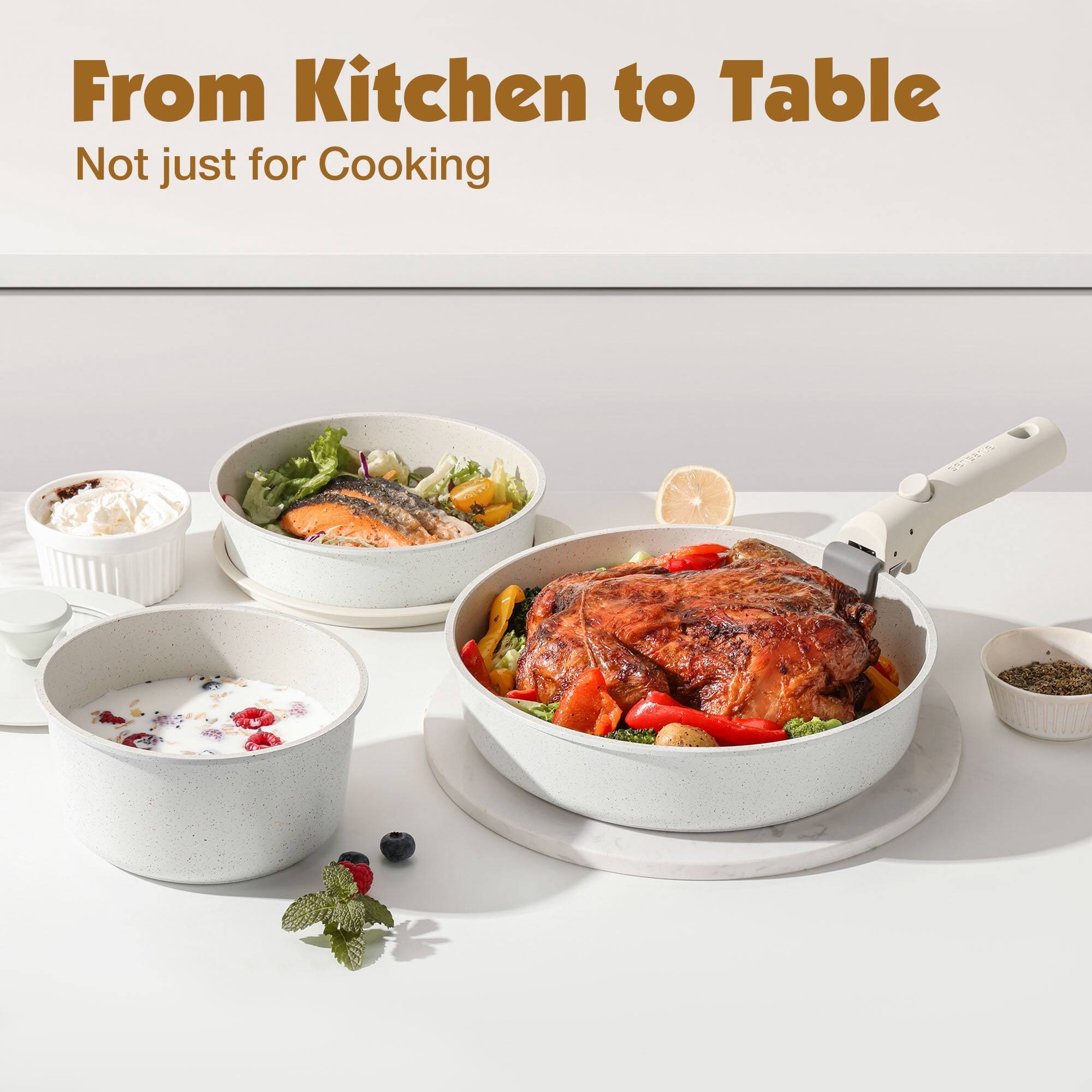 From Kitchen to Table  
Not just for Cooking