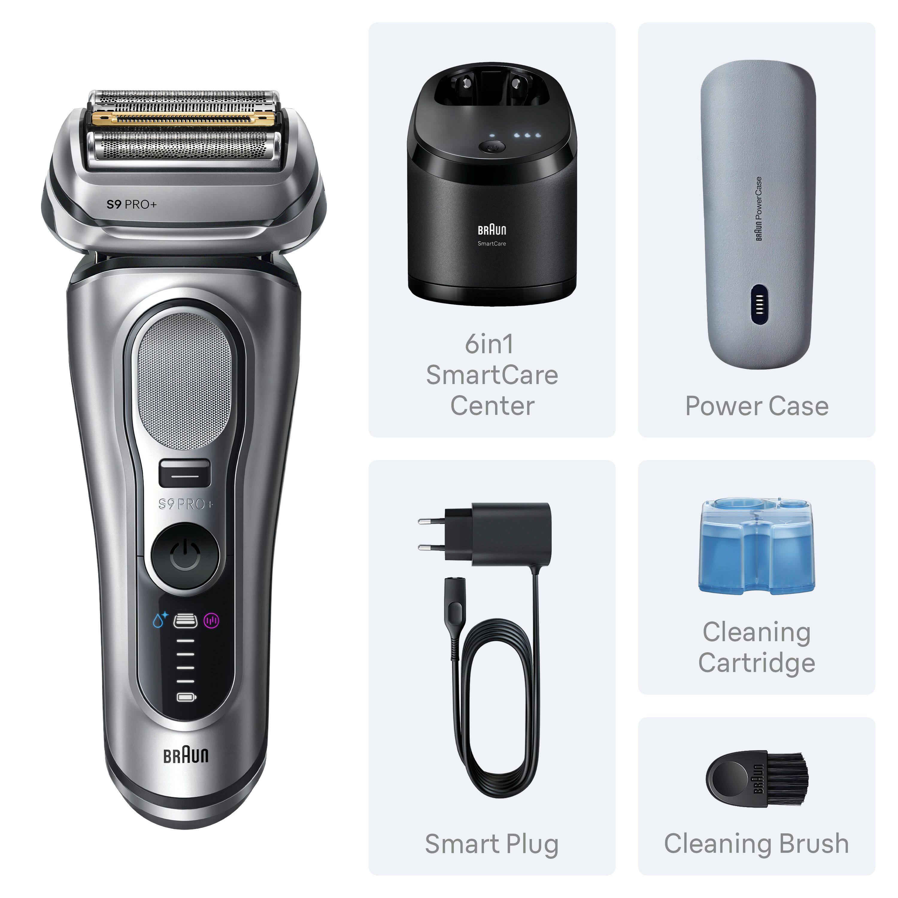 - S9 PRO+
- 6in1 SmartCare Center
- Power Case
- Smart Plug
- Cleaning Cartridge
- Cleaning Brush