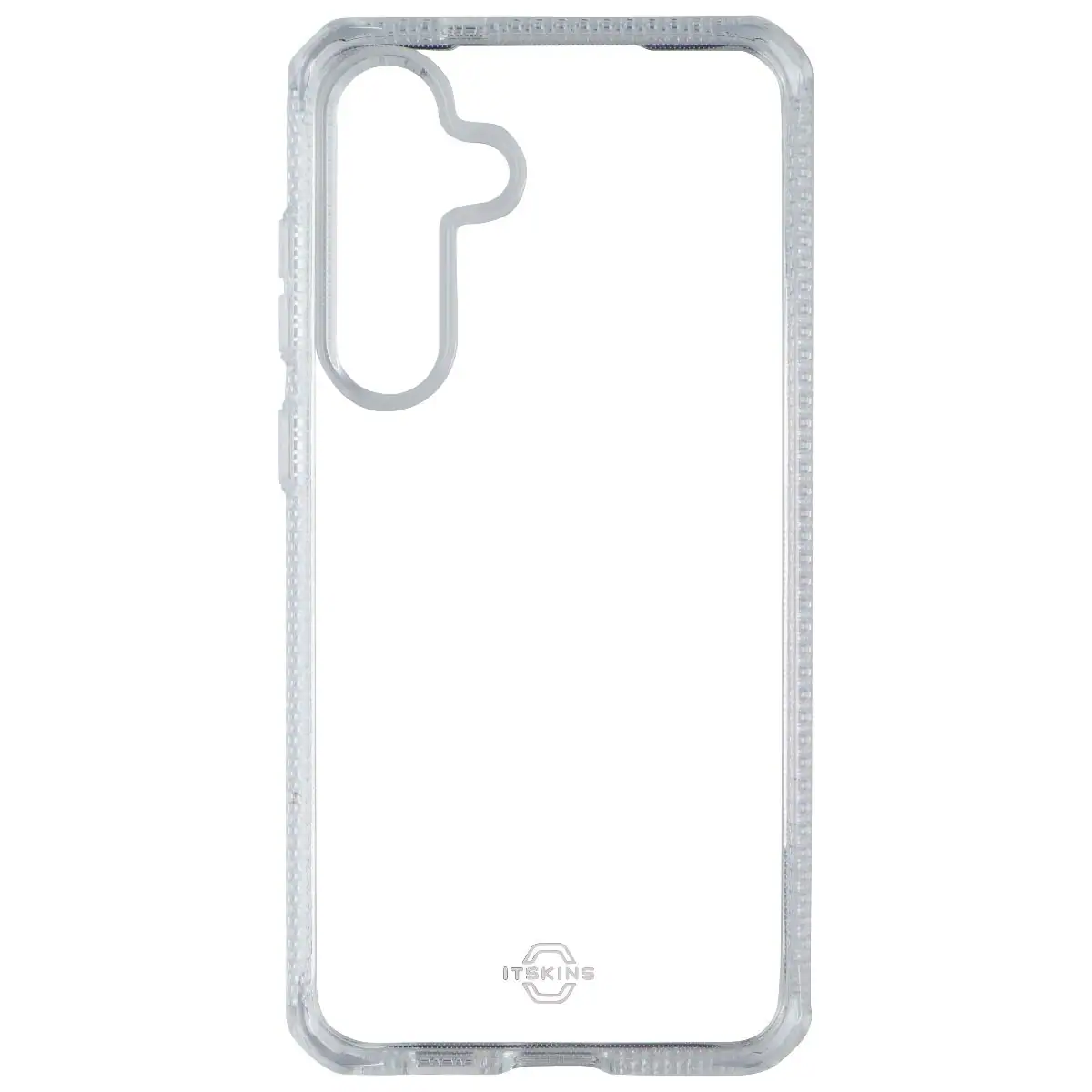 Front. Itskins - Spectrum_R Mood Case for Samsung Galaxy S24+ - Clear to Light Purple - Clear / Purple.