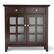 Alt View 11. Simpli Home - Acadian Entryway Storage Cabinet - Brunette Brown.