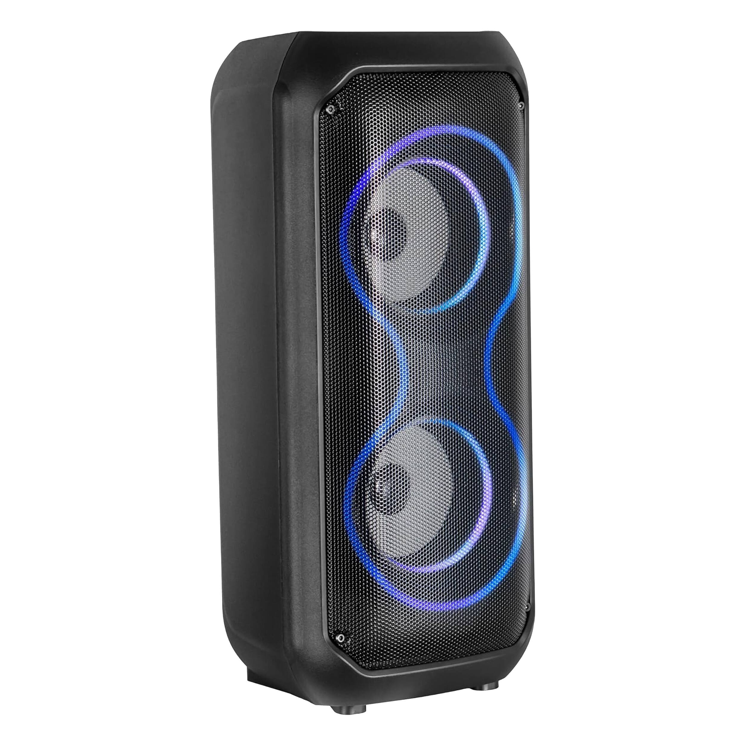 Alt View 2. iQ Sound - IQ Sound Dual 4 Inch Portable Bluetooth Speaker.