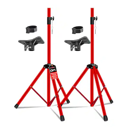The text on the image reads: "G.O.F.T. Universal Tripod Speaker Stand."