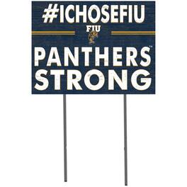 Jardine - FIU Panthers 18'' x 24'' I Chose Lawn Sign - Navy