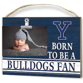 Jardine - Yale Bulldogs 8" x 10" Cutest Little Team Logo Clip Photo Frame - Navy